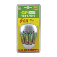 超霸充電寶迷你裝（附加2粒七號(hào)700毫安時(shí)鎳氫充電池）#GPK02B02GW-L2