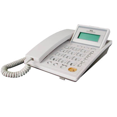 TCL HCD868（37）普通电话机（白色）