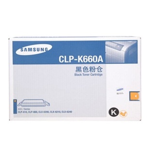 三星（SAMSUNG）CLP-K660A/XIL 墨粉（适用CLP-610ND 660N 660ND）