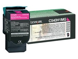 利盟(Lexmark) 红色碳粉（高容）(C540H1MG)