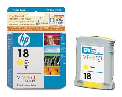 HP / 惠普 惠普C4939A 黄色墨盒（18号）