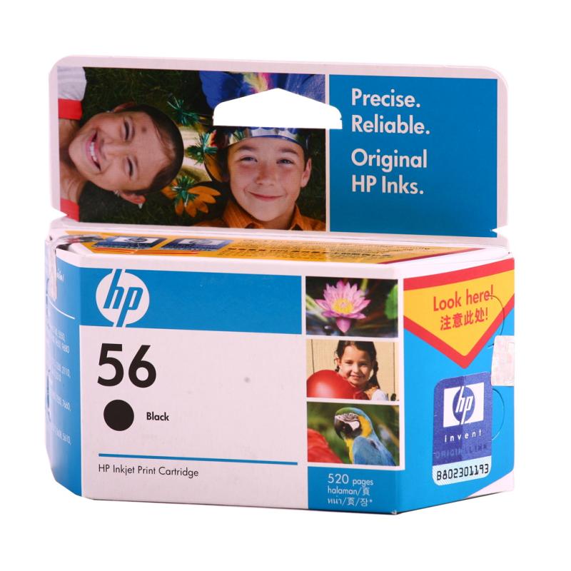 HP / 惠普 惠普C6656A 黑色墨盒