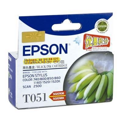 Epson / 爱普生 爱普生 T051180 黑色墨盒