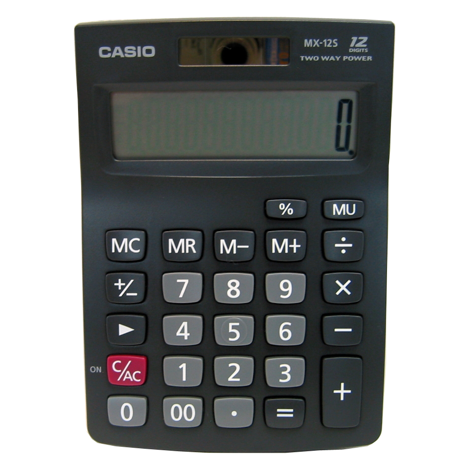 卡西欧 MX-12S计算器
