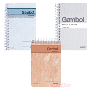 Gambol 渡边（Gambol） SA6506X A6 50页 竖翻螺旋本（12本/包）