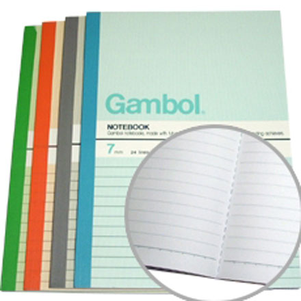 Gambol 渡边（Gambol） G6607无线装订笔记本6# 60页（6本/包）