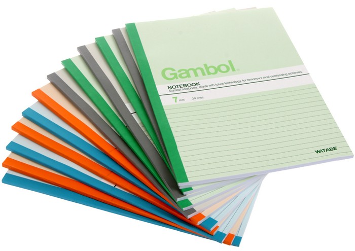 Gambol 渡边（Gambol） G6507无线装订笔记本6# 50页（12本/包）