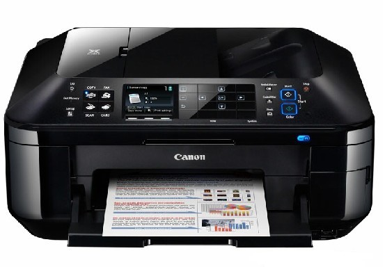 Canon / 佳能 佳能(CANON) PIXMA MX888 喷墨多功能一体机(打印、复印、扫描、传真、自动双面、网络、无线、A4)