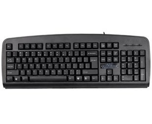 A4tech / 双飞燕 双飞燕 KB-8 PS2键盘（黑色）