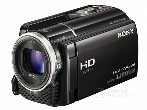 索尼（SONY） HDR-XR160E 高清硬盘数码摄像机 黑色（420万像素 30倍光变 硬盘式 3.0寸屏）