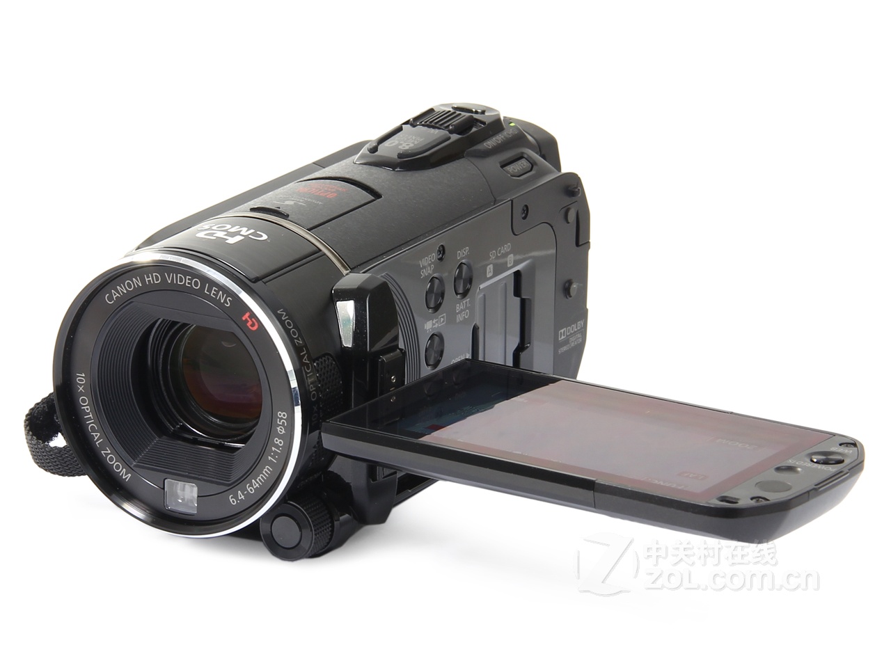 佳能（Canon） LEGRIA HF S30 双闪存数码摄像机（601万像素 10倍光学变焦 闪存式 3.5寸液晶屏）