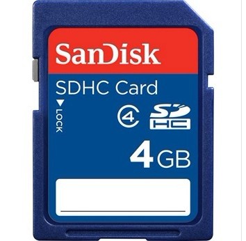 SanDisk（闪迪）4G SDHC 存储卡（Class4）