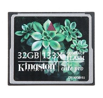 金士顿（kingston）133X 32GB CF存储卡(CF/32GB-S2）