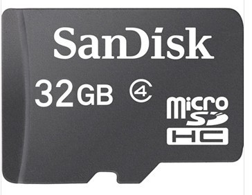 SanDisk（闪迪）32G MicroSDHC(TF)存储卡