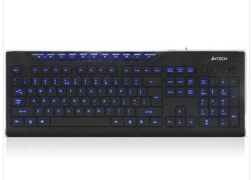 双飞燕（A4TECH ）WK-310 月蓝光超薄键盘