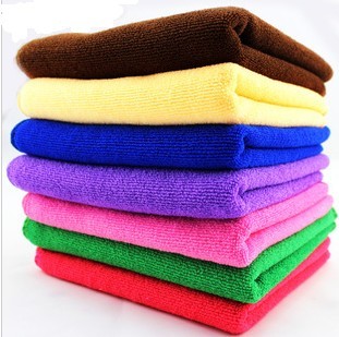办公用品之超吸水毛巾不掉毛超细竹纤维洗碗巾擦地板家具不沾油抹布