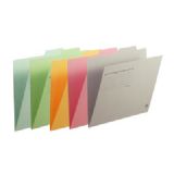 普樂士紙夾 單片夾（再生紙質）#FL-061F（淡綠）