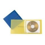 树德橡筋式CD册#SDH-12（黄色）