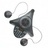 宝利通（Polycom)SoundStation 2EX带麦克（2200-16200-022+2200-16155-015）音频会议电话