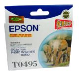 Epson / 爱普生打印机墨盒 T0495（淡青）